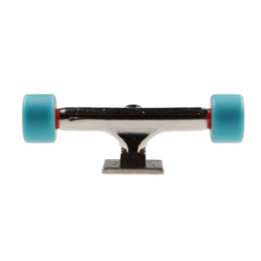 FlatFace Wheels - Dual Durometer Red/Turquoise - Image 5