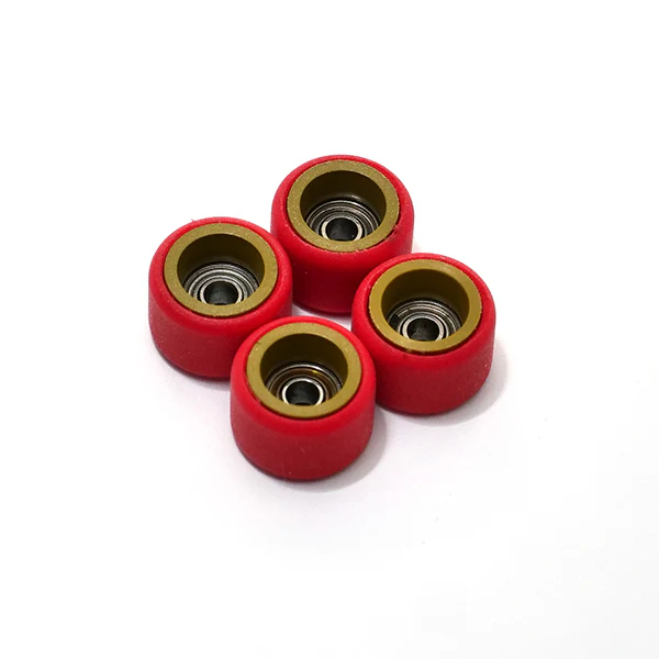 FlatFace Wheels - Dual Durometer Gold-O/Red - Image 3