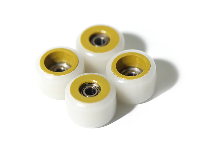 FlatFace Wheels - Dual Durometer Gold/White - Image 3