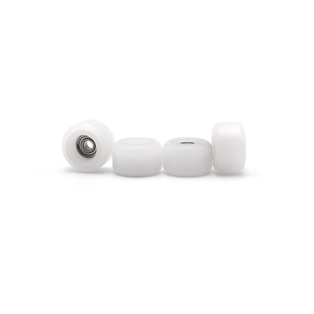 FlatFace Wheels - Dual Durometer V2 White/White - Image 3