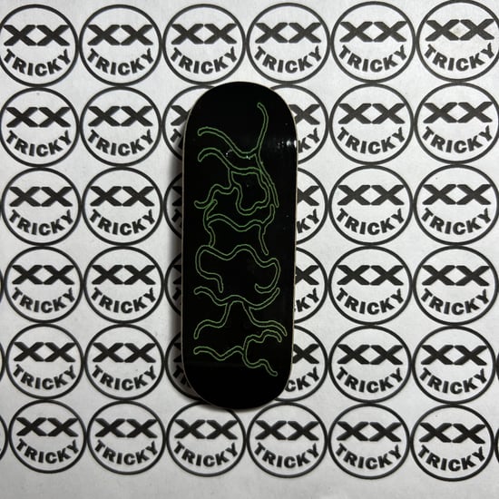 Tricky Fingerboards - "Conjunction" Green on Black - Image 3